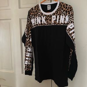 Pink Cheetah Print long sleeve